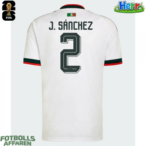 Mexiko Jorge Sanchez #2 Bortatröja VM 2026 Kortärmad